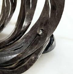 Reiko Ishiyama One of a Kind Gold Oxidized Silver Spiral Wrap Bracelet Reiko Ishiyama - 4701233