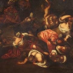 Religious painting from the 17th century the massacre of the innocents - 3921628