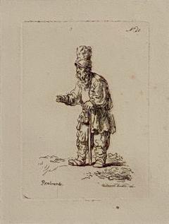 Rembrandt Etching 40 by Francesco Novelli - 1487240