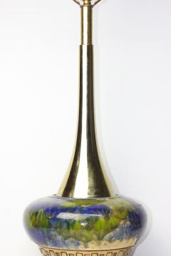 Rembrandt Lamp Company Ceramic and Brass Table Lamp by Rembrandt Lamp Company United States 1960 - 4739806