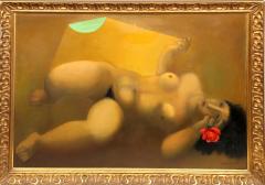 Remo Michael Farruggio Reclining Nude with Rose - 191024