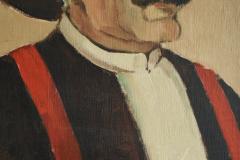 Remy de Pillecyn Remy de Pillecyn Man met hoed Oil on Canvas Belgium 1964 - 4468746