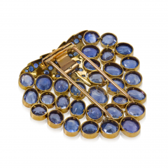 Ren Boivin Ren Boivin Sapphire Feuille Brooch - 2623713