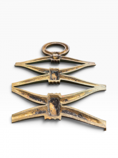Ren Drouet 1940s bronze sconces by Ren Drouet - 4811356