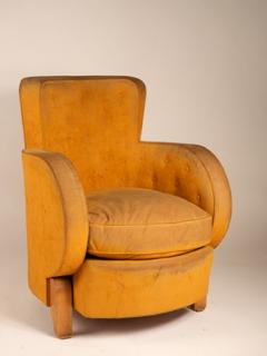 Ren Drouet Ren Drouet Pair of Modernist Club Chairs - 1600555