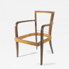 Ren Drouet Rene Drouet two pairs of cerused oak armchairs - 3323162