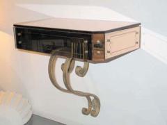 Ren Drouet Two French 1940s Wall Mounted Mirrored Console by Rene Drouet - 1781688