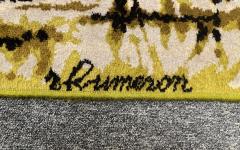 Ren Fumeron Wool carpet by Ren Fumeron France circa 1960 - 2612032