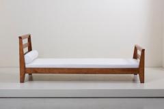 Ren Gabriel Oak Bed by Ren Gabriel France 1940s - 1076835