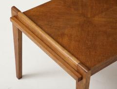 Ren Gabriel Ren Gabriel 1899 1950 Model Oak Side Table France c 1945 - 4139312