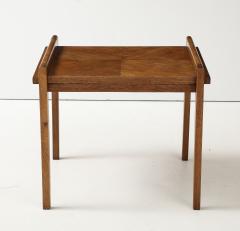 Ren Gabriel Ren Gabriel 1899 1950 Model Oak Side Table France c 1945 - 4139314