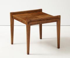 Ren Gabriel Ren Gabriel 1899 1950 Model Oak Side Table France c 1945 - 4139315