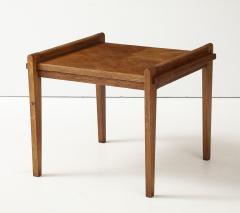 Ren Gabriel Ren Gabriel 1899 1950 Model Oak Side Table France c 1945 - 4139317