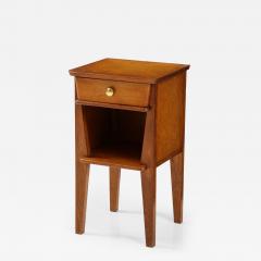 Ren Gabriel Ren Gabriel Bed Side Table Telephone Table with Drawer France c 1946 - 2942431