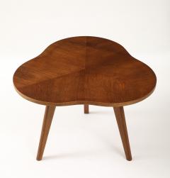 Ren Gabriel Ren Gabriel Scarce Model Oak Trefoile Table France c 1940 s - 4509247