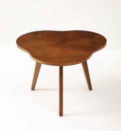 Ren Gabriel Ren Gabriel Scarce Model Oak Trefoile Table France c 1940 s - 4509248