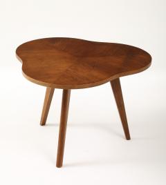 Ren Gabriel Ren Gabriel Scarce Model Oak Trefoile Table France c 1940 s - 4509250