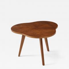 Ren Gabriel Ren Gabriel Scarce Model Oak Trefoile Table France c 1940 s - 4509614