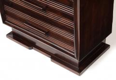 Ren Gabriel Ren Gabriel Three Drawer Small Chest Modernist Wood Handles France 1938 - 4662854
