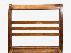 Ren Gabriel Rene Gabriel Reconstruction Era Dining Chairs Beech Wood France 1940s - 4470497