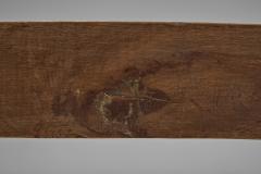 Ren Gabriel Set of Four Model 103 Oak Dining Chairs by Ren Gabriel France 20th Century - 4454978