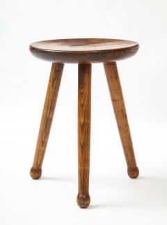 Ren Gabriel Style Low Table Stool France c 1950 - 2115251
