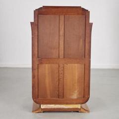 Ren Herbst BURLED ELM ART DECO PERIOD SECRETARY CABINET ATTRIBUTED TO RENE HERBST - 3474762