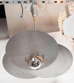 Ren Herbst Sculptural Bauhaus Style Mid Century Modernist Chandelier by Rene Herbst - 1461230