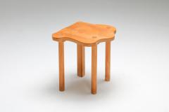 Ren Herbst Wood stool by E R A Herbst 1990 - 1354636