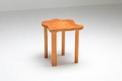 Ren Herbst Wood stool by E R A Herbst 1990 - 1354637
