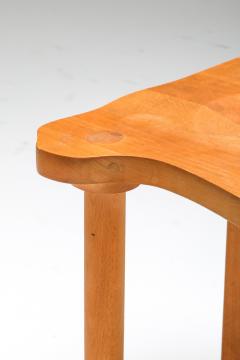 Ren Herbst Wood stool by E R A Herbst 1990 - 1354639