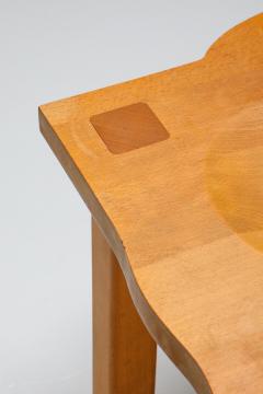 Ren Herbst Wood stool by E R A Herbst 1990 - 1354641