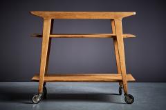 Ren Jean Caillette Ren Jean Caillette Oak Trolley France 1950s - 3706032