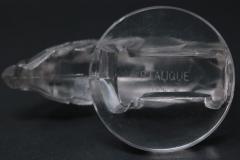 Ren Lalique Lalique Co Art Deco Ren Lalique Clear Glass Sanglier Boar Mascot - 1786486