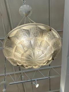 Ren Lalique Lalique Co Art Deco Ren Lalique Gaillon Chandelier - 2914382