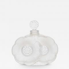 Ren Lalique Lalique Co French Art Deco Lalique Flower Perfume Bottle - 4214046