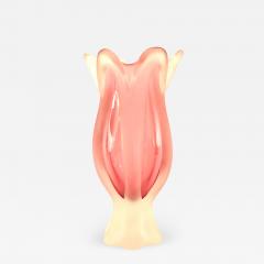Ren Lalique Lalique Co French Art Moderne Lalique Style Pink Glass Vase - 4214087