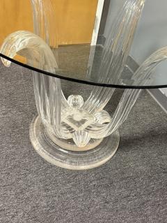 Ren Lalique Lalique Co LUCITE CACTUS DINING TABLE IN THE MANNER OF RENE LALIQUE - 4273732