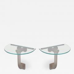 Ren Lalique Lalique Co Lalique Glass Consoles or Side Tables or Night Tables - 1465667