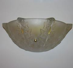 Ren Lalique Lalique Co R LALIQUE Lierre Wall Sconce - 1446857