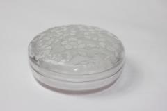 Ren Lalique Lalique Co Ren Lalique Le Lys DOrsay Lidded Glass Round Box 1922 France - 2197446