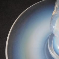 Ren Lalique Lalique Co Ren Lalique Opalescent Glass Deux Colombes Cendrier Ashtray - 2005959