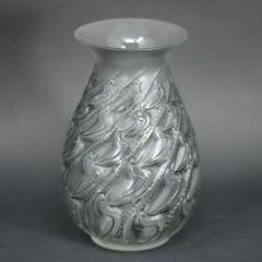 Ren Lalique Lalique Co Rene Lalique Clear and Frosted Glass Canards Vase - 1867920