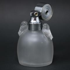 Ren Lalique Lalique Co Rene Lalique Frosted Glass Perruches Perfume Bottle - 1755009