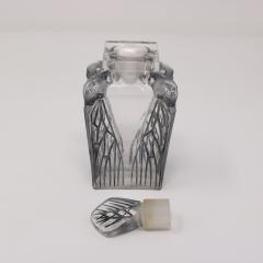 Ren Lalique Lalique Co Rene Lalique Glass Cigalia Perfume Bottle - 3863796