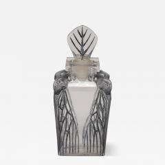 Ren Lalique Lalique Co Rene Lalique Glass Cigalia Perfume Bottle - 3866078