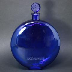 Ren Lalique Lalique Co Rene Lalique Glass Dans La Nuit Blue Perfume Bottle - 1959301