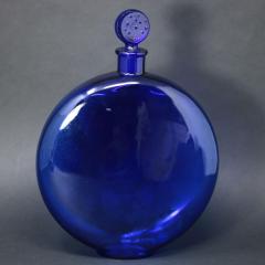 Ren Lalique Lalique Co Rene Lalique Glass Dans La Nuit Blue Perfume Bottle - 1959303