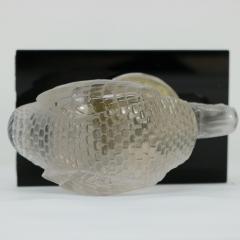 Ren Lalique Lalique Co Rene Lalique Glass Pintade Guinea Fowl Car Mascot - 1910786