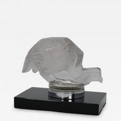 Ren Lalique Lalique Co Rene Lalique Glass Pintade Guinea Fowl Car Mascot - 1911957